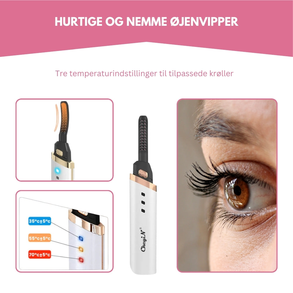 GlamLash® | Få øjeblikkeligt voluminøse og tykkere vipper!