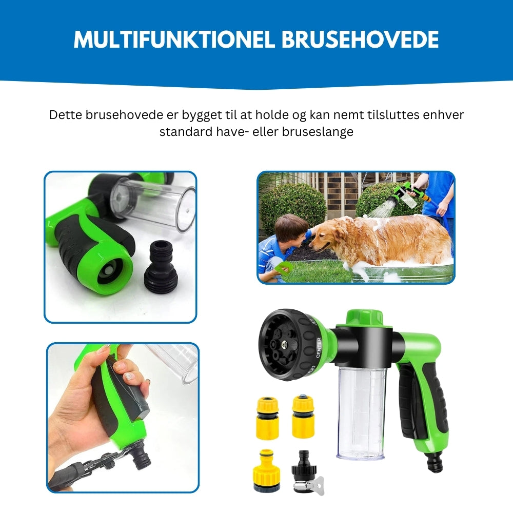 PupClean Pro® | Ubesværet og problemfrit bad til din hund!