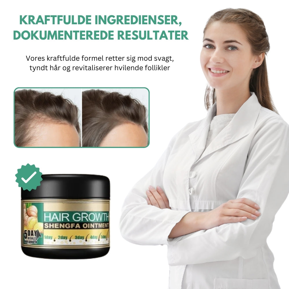 GroVive® | Opnå Tykkere og Sundere Hårvækst på Bare 4 Uger!